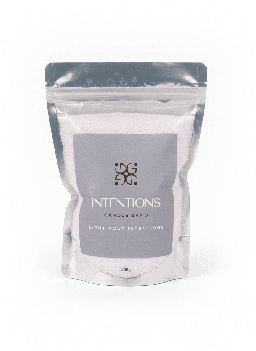 Intentions Candle Sand — Love - Image 1