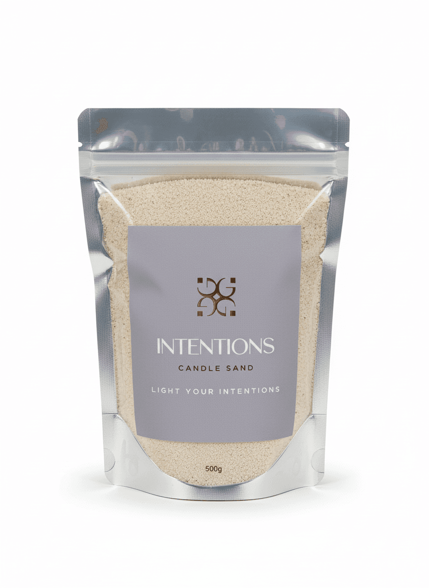 Intentions Candle Sand — Wealth - Image 1